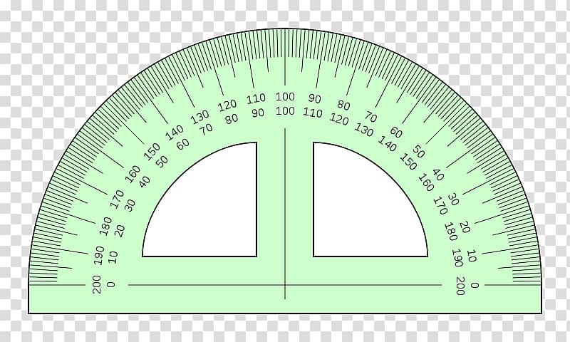Protractor Drawing Angle Ruler Degree, Angle transparent background PNG clipart