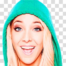 woman wearing green hoodie, Green Hoodie Jenna Marbles transparent background PNG clipart