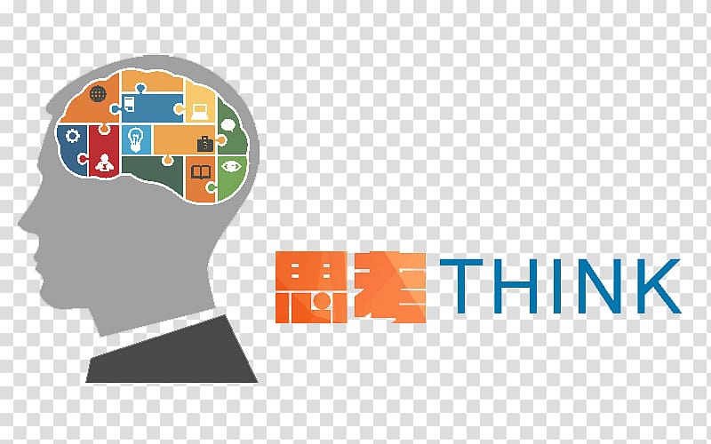 Thought Logic, Cartoon Flat Thinking brain transparent background PNG clipart