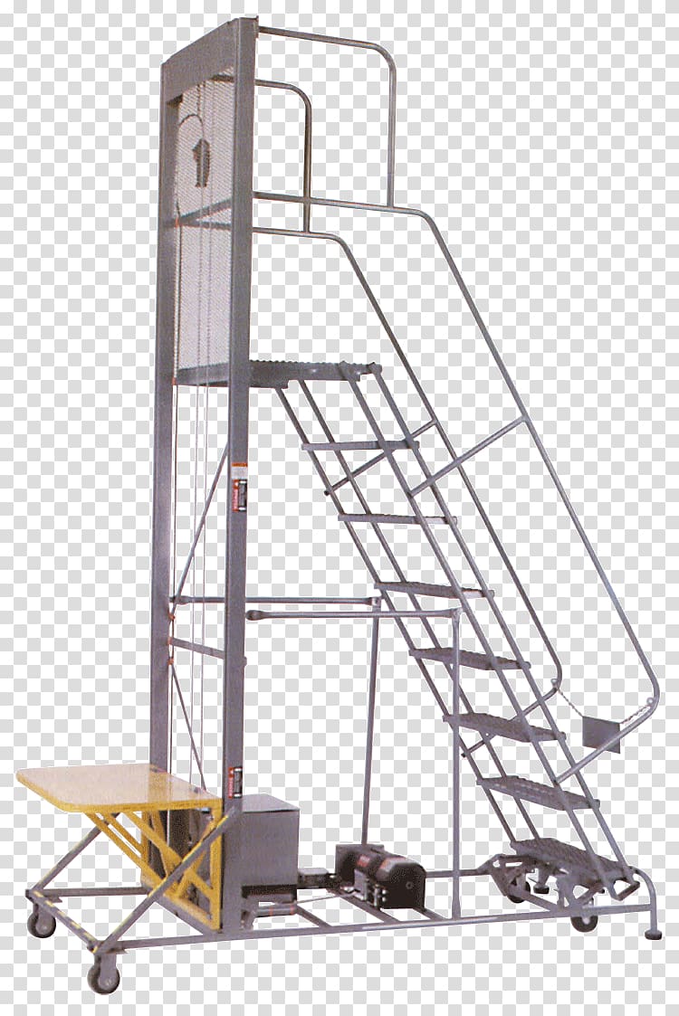 Lift table Ladder Elevator Warehouse Stairs, ladder transparent background PNG clipart