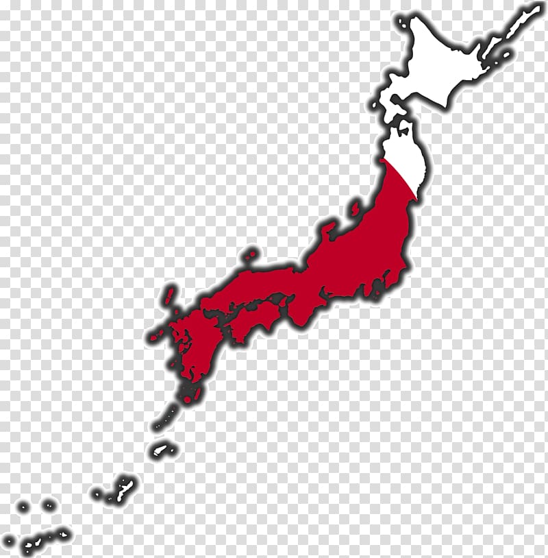 Flag of Japan Map , Japan transparent background PNG clipart
