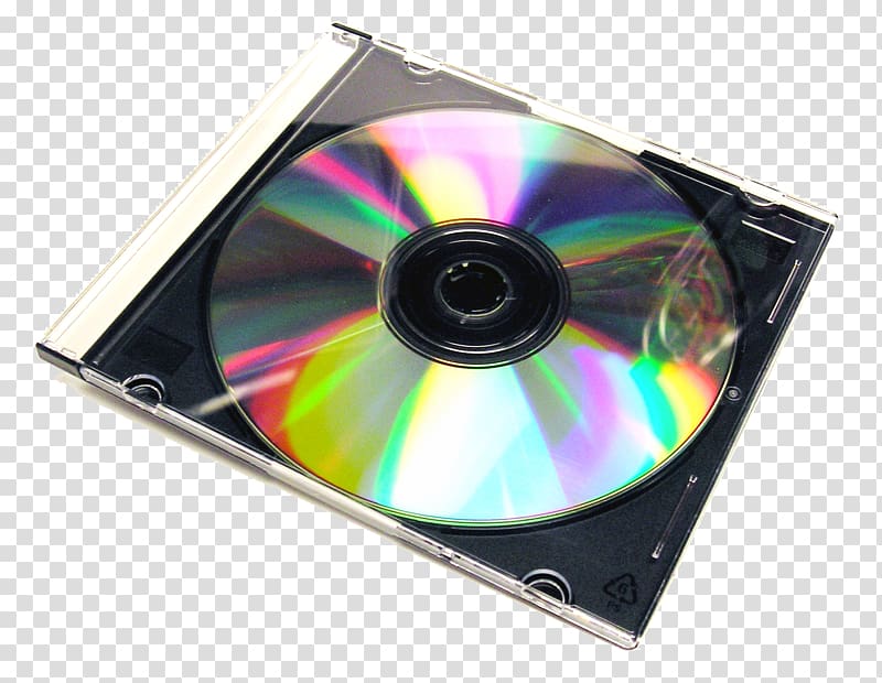 Compact disc Data storage Optical disc packaging DVD Cover art, compact disk transparent background PNG clipart
