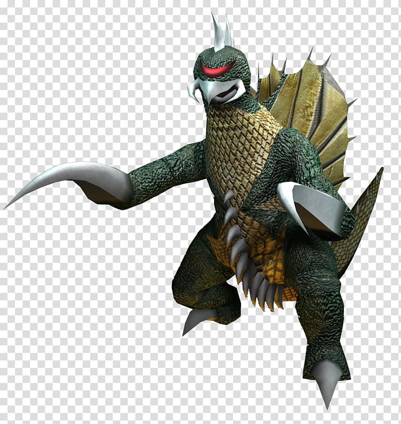 Godzilla: Destroy All Monsters Melee Gigan Godzilla: Save the Earth GameCube, godzilla transparent background PNG clipart