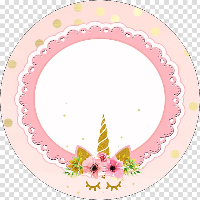 round pink floral plate illustration, Birthday Party Paper Scrapbooking Embellishment, Birthday transparent background PNG clipart