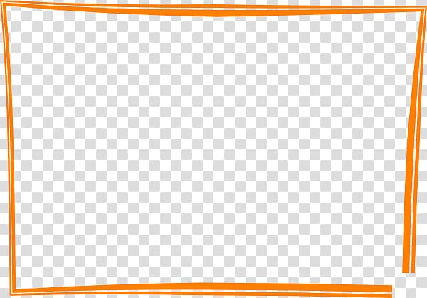 orange boarder, Borders and Frames Window Frames , Orange Frames transparent background PNG clipart