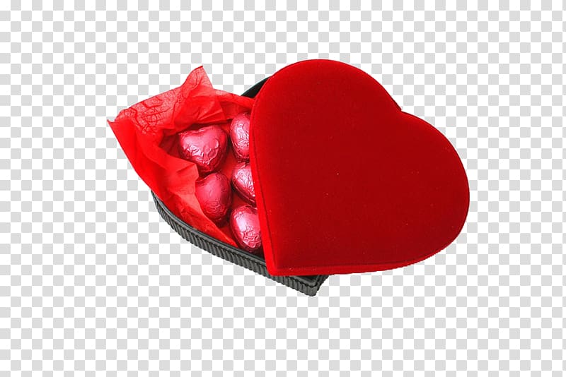 Heart Box Chocolate , Heart-shaped Chocolate Box transparent background PNG clipart