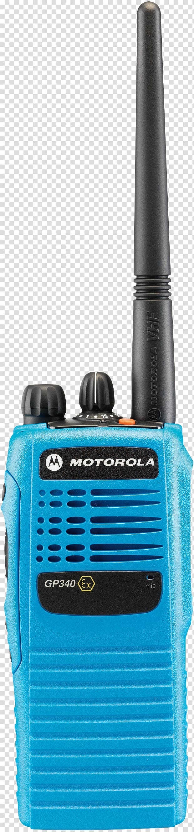 Two-way radio Walkie-talkie Motorola ATEX directive, radio transparent background PNG clipart