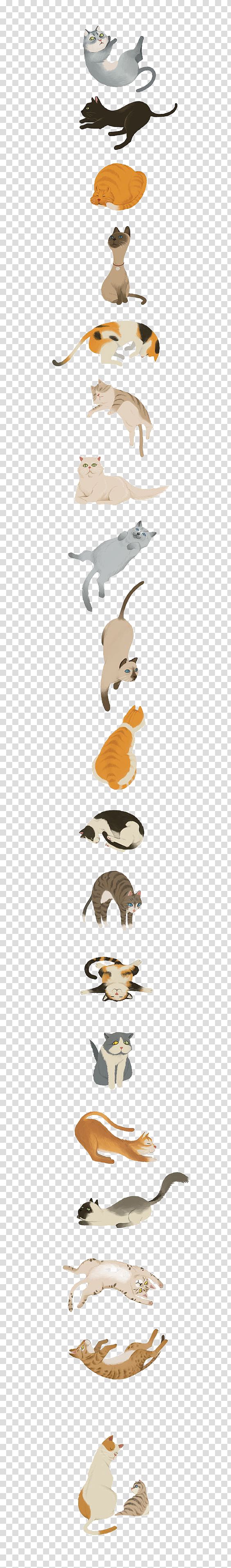 Cat The New Yorker Painting Art Illustration, Cat transparent background PNG clipart
