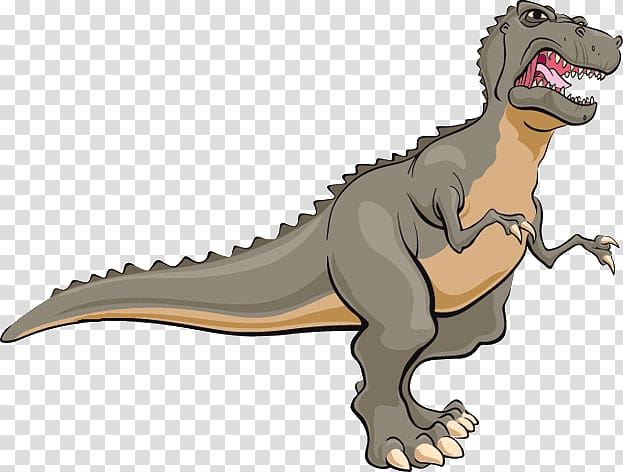 Tyrannosaurus The Land Before Time Wall decal Dinosaur Velociraptor, others transparent background PNG clipart