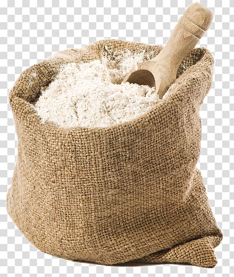 Atta flour Flour sack Whole-wheat flour Ingredient, flour transparent background PNG clipart