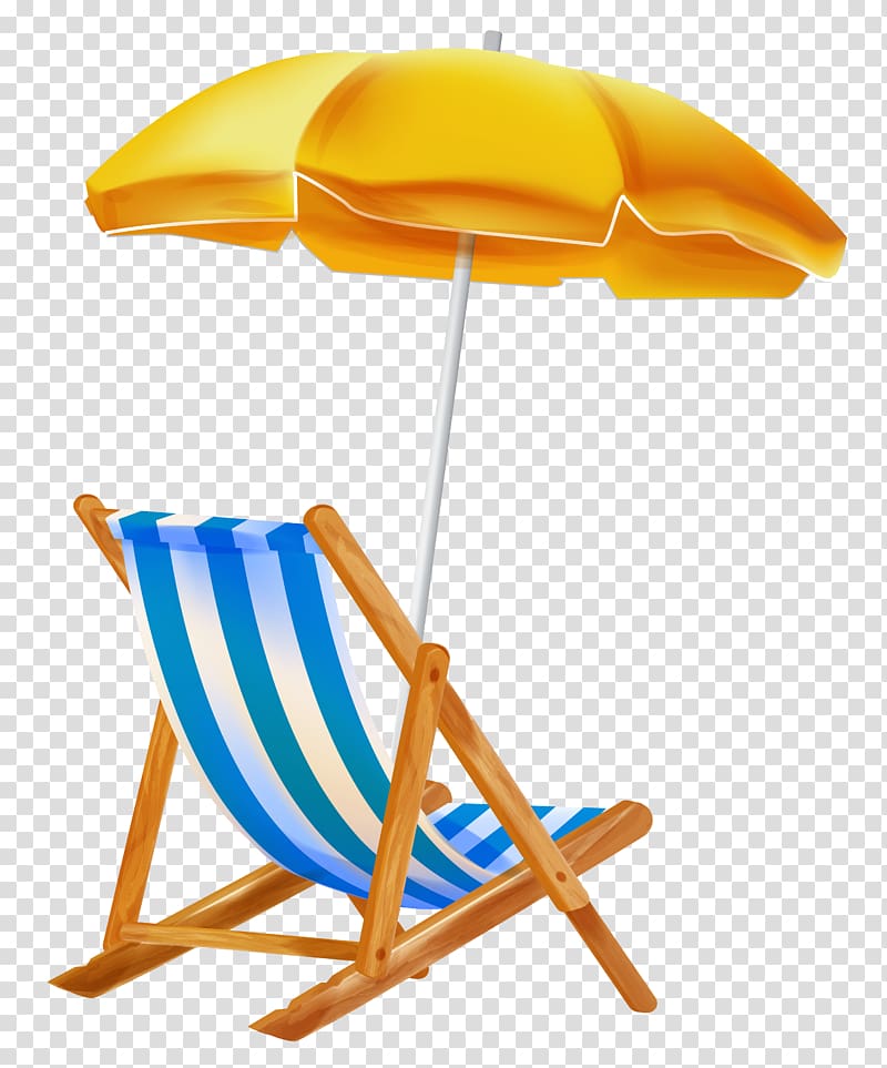 Table Chair Umbrella , Beaches transparent background PNG clipart