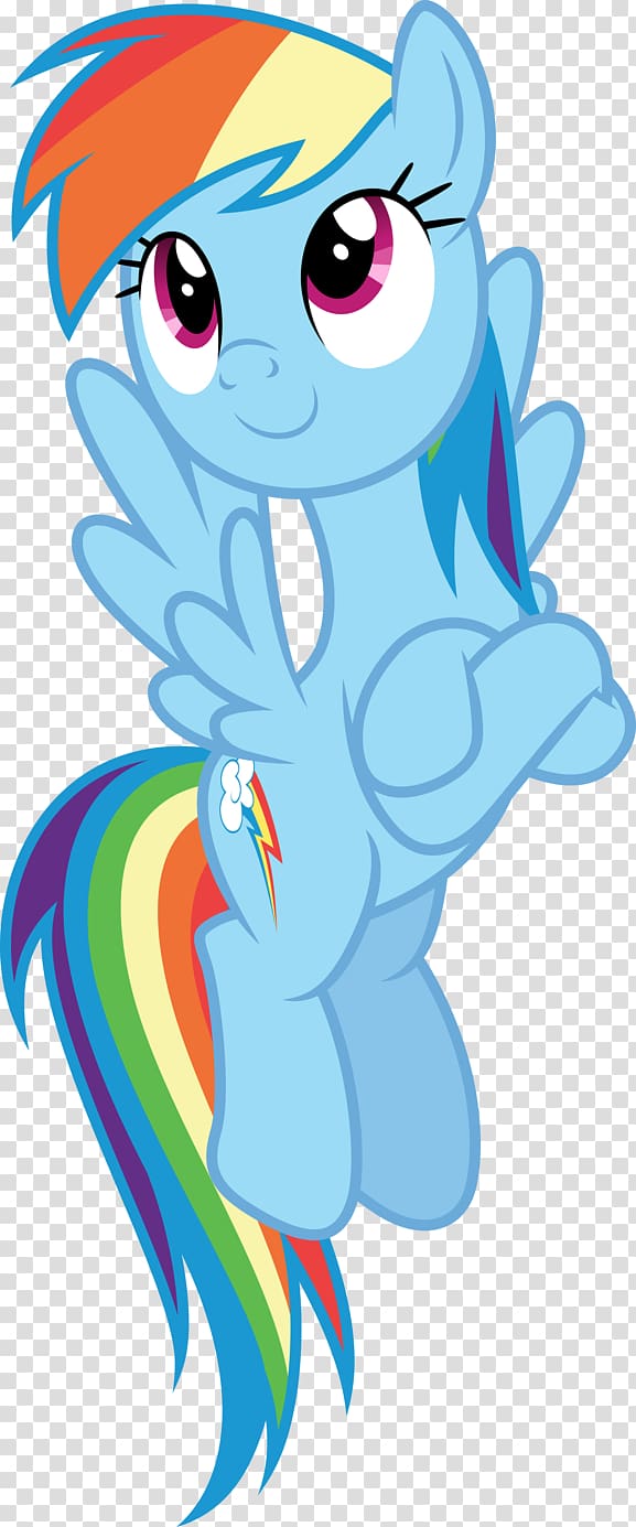 blue My Little Pony character illustration, Rainbow Dash Twilight Sparkle Pinkie Pie Pony, unicornio transparent background PNG clipart
