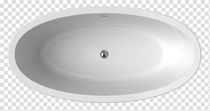 Bathroom Sink Bathtub Konketa Ceramic, plan view transparent background PNG clipart