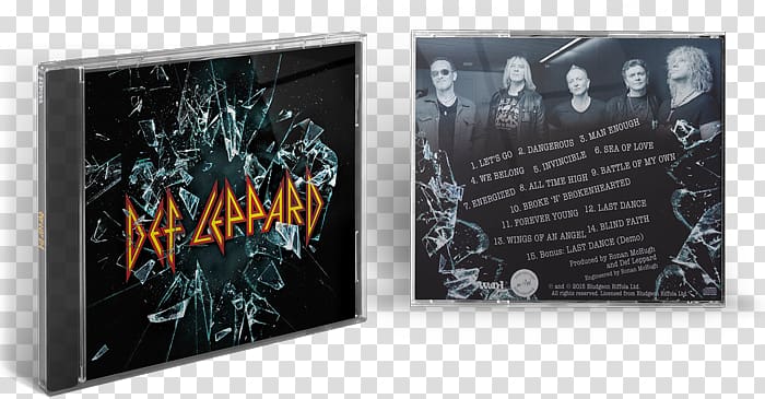 Def Leppard World Tour 2015 Graphic design Poster Music, Def Leppard transparent background PNG clipart