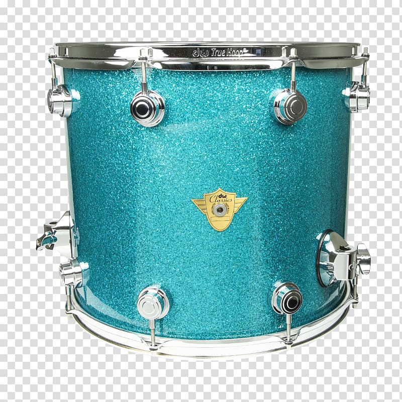 Tom-Toms Drum Workshop Turquoise Snare Drums, Percussion Accessory transparent background PNG clipart