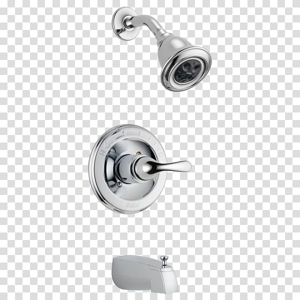 Shower Bathtub Tap Valve Chrome plating, shower transparent background PNG clipart