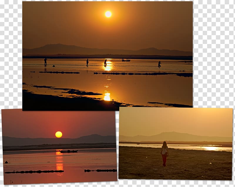 Bagan Sunrise Sunset Irrawaddy River, sunrise transparent background PNG clipart