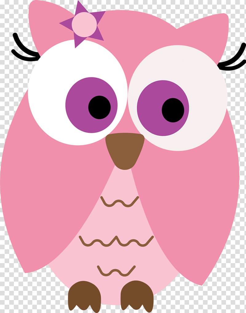 Owl Bird Free , Cute Pink transparent background PNG clipart