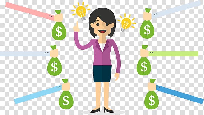 Euclidean Illustration, Cartoon professional women material, transparent background PNG clipart