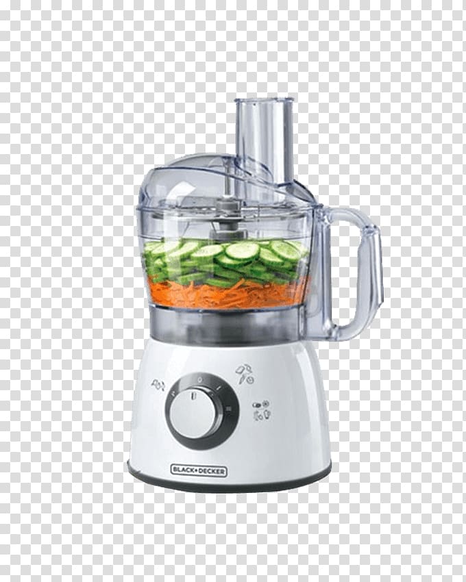 Food processor Black & Decker Blender Mixer Cooking Ranges, home appliances transparent background PNG clipart