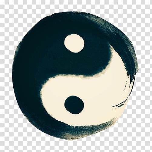 I Ching Yin and yang Taoism Daojia Neidan, Ink yin and yang fish transparent background PNG clipart