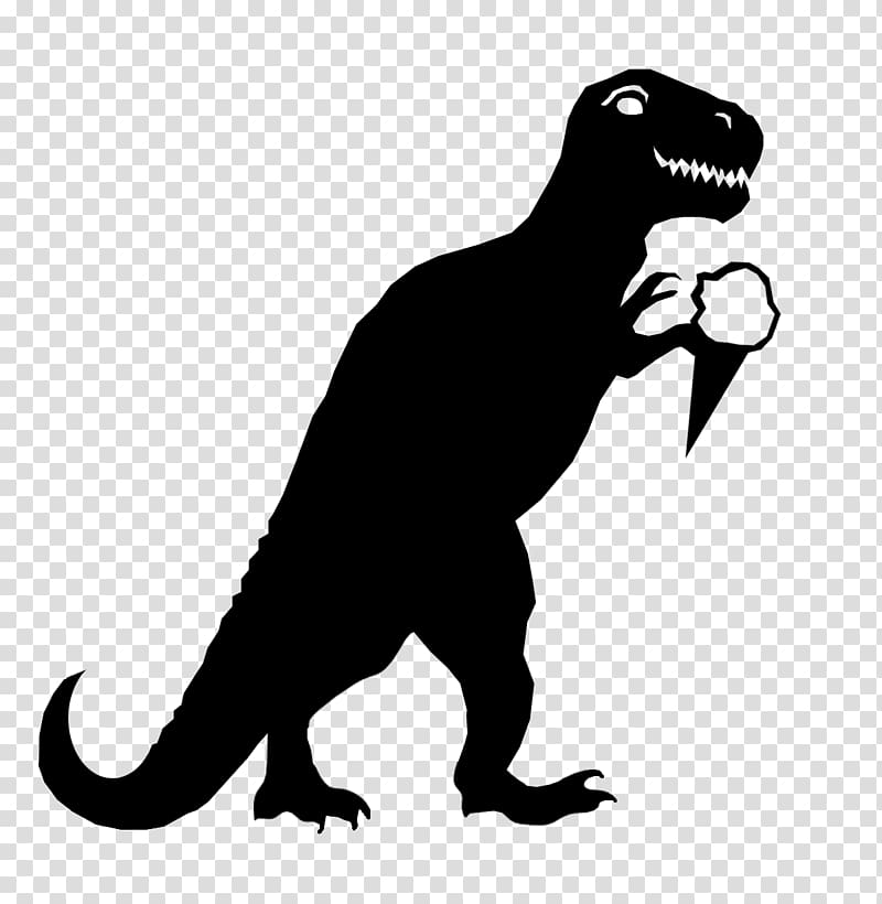 Stencil T-shirt Paper Screen printing, Tyrannosaurus transparent background PNG clipart