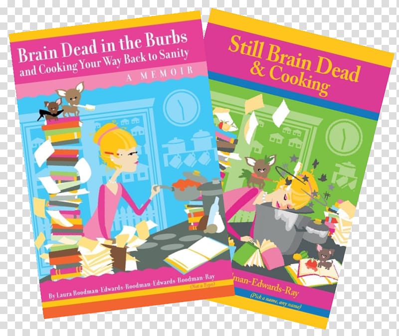 Brain Dead in the Burbs Graphic design Book Brain death, book transparent background PNG clipart