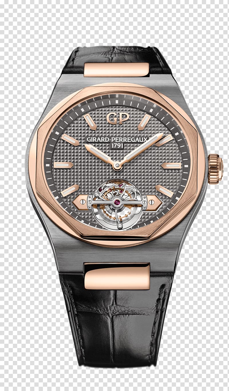 Girard-Perregaux Automatic watch Tourbillon Movement, watch transparent background PNG clipart