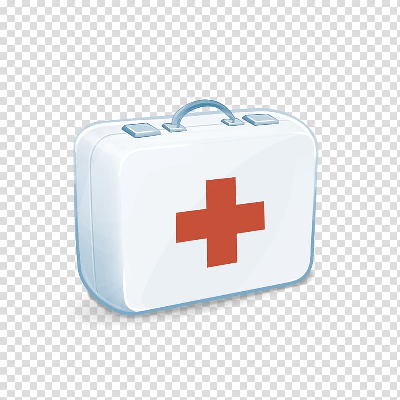 white med kit illustration, First aid kit Medicine Medical equipment, First aid kit medical kit transparent background PNG clipart
