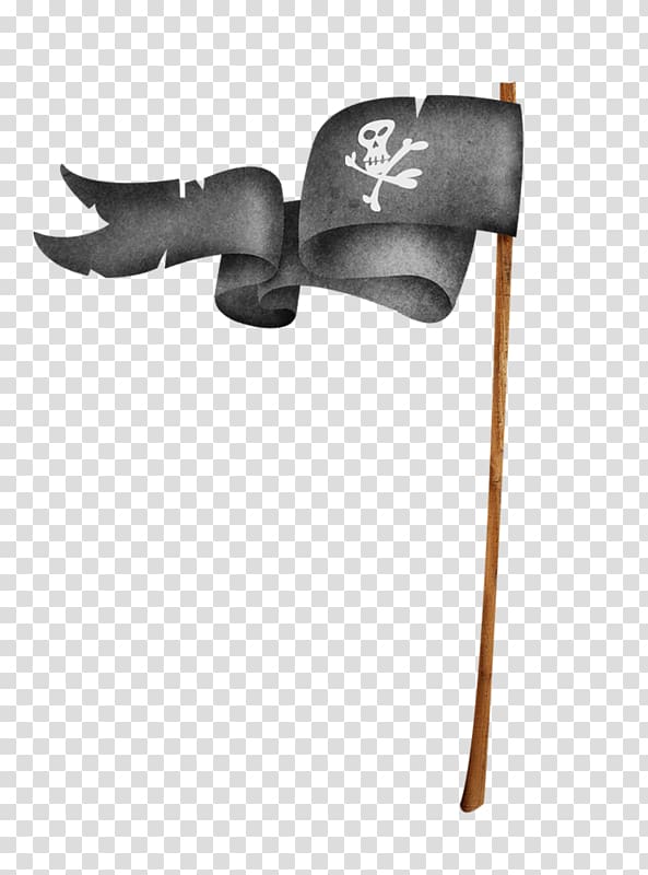 black pirated flag, Jolly Roger Flag Piracy, Pirate flag transparent background PNG clipart