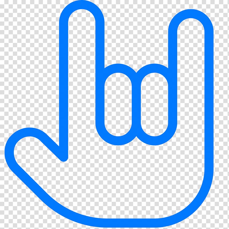 Sign of the horns Computer Icons , musik transparent background PNG clipart