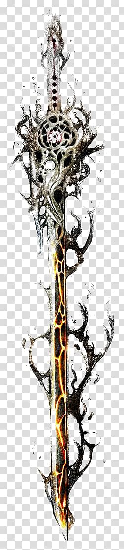 silver fantasy sword illustration, El Diablo Knife Sword Weapon, sword transparent background PNG clipart