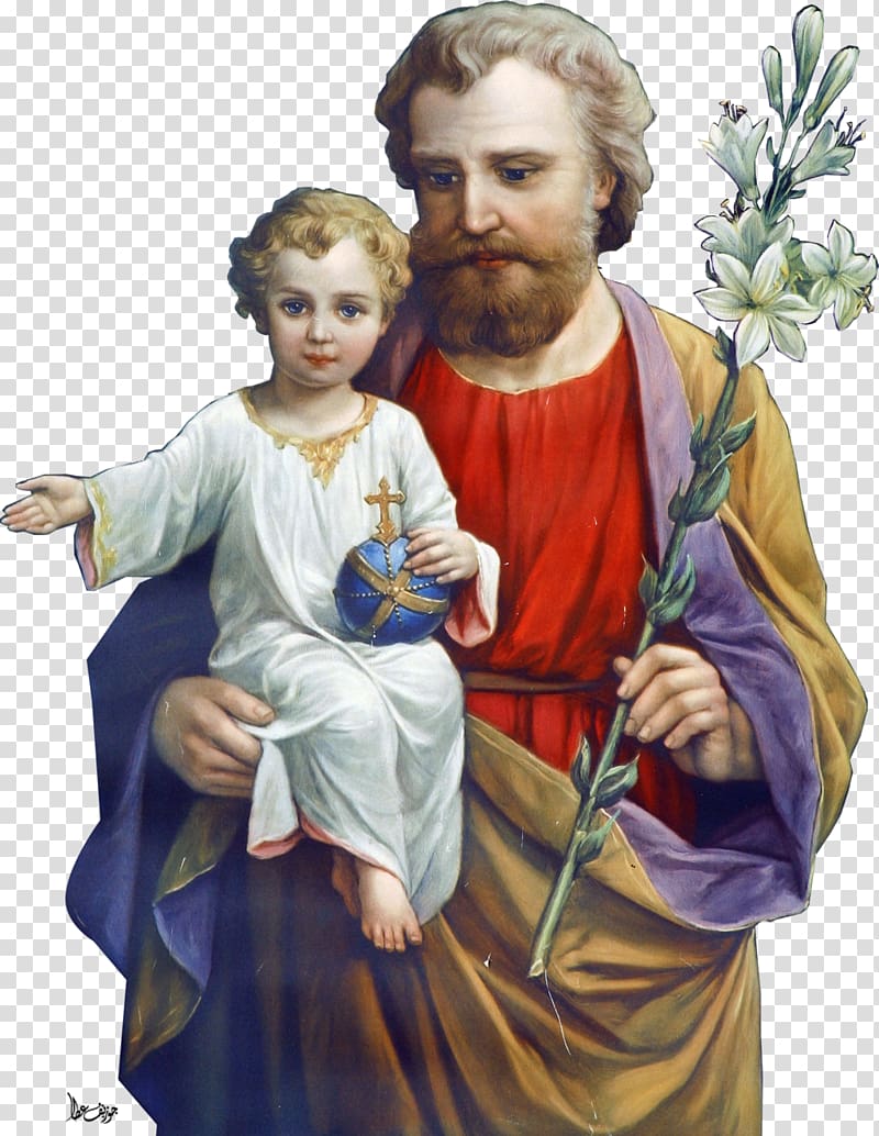 Saint Joseph\'s Day Mary Child Jesus, Mary transparent background PNG clipart