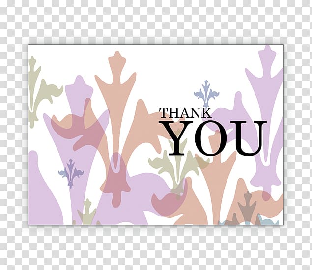 Cartoon Greeting & Note Cards Pink M, Thank You for shopping transparent background PNG clipart