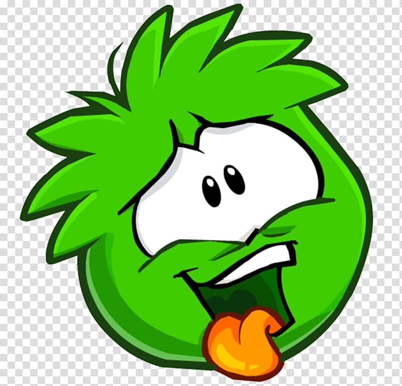 Club Penguin Green Red , VİLLAİN transparent background PNG clipart