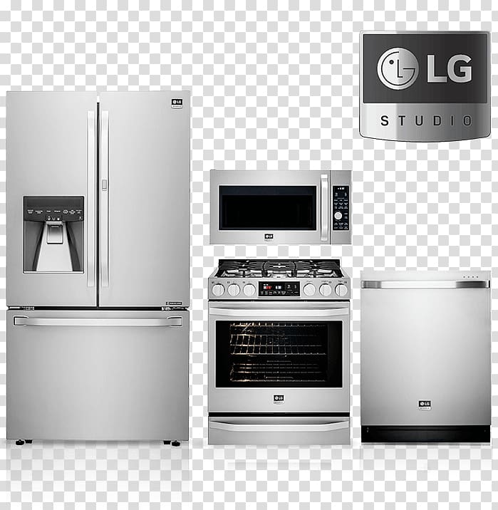 LG Electronics Cooking Ranges Refrigerator LG LSSG3016ST Stainless steel, refrigerator transparent background PNG clipart
