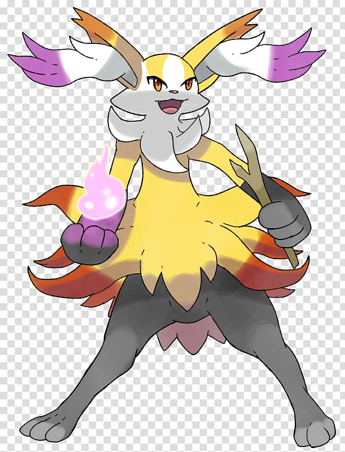 Fennekin Evolution Tail Chespin Braixen, others transparent background PNG clipart