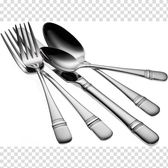 Fork Table setting Spoon Knife, fork transparent background PNG clipart