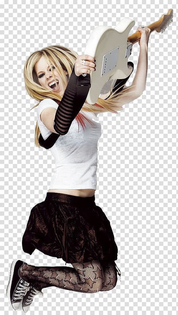 Avril Lavigne Fender Telecaster Celebrity Guitarist, avril lavigne transparent background PNG clipart