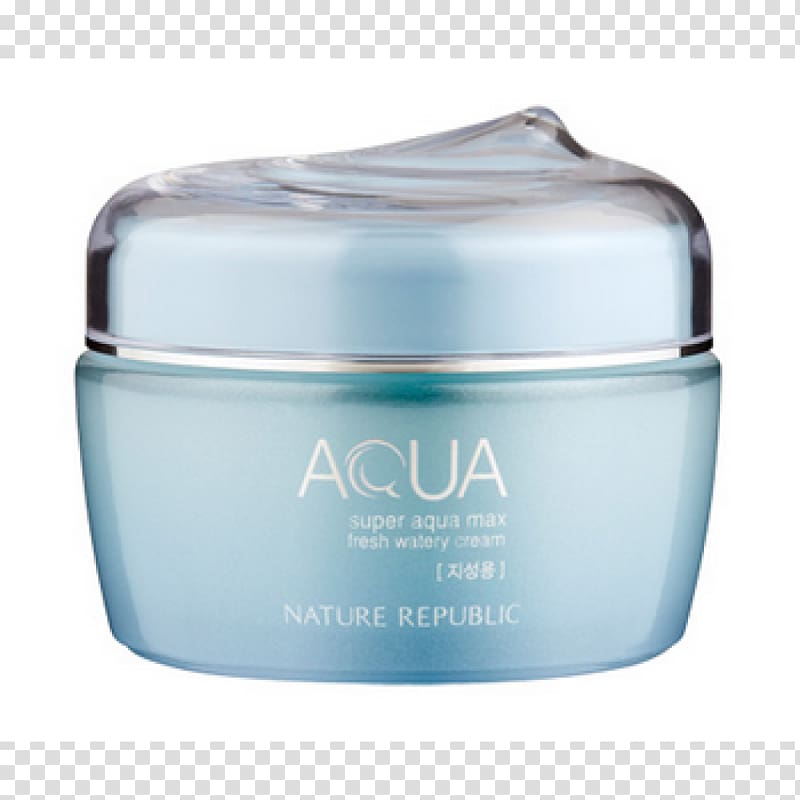 Nature Republic Super Aqua Max Combination Watery Cream Sunscreen Skin care K-Beauty, nature republic transparent background PNG clipart