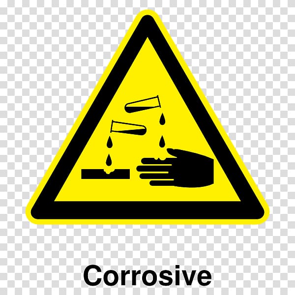 Corrosive substance Hazard symbol Acid Corrosion, symbol transparent background PNG clipart