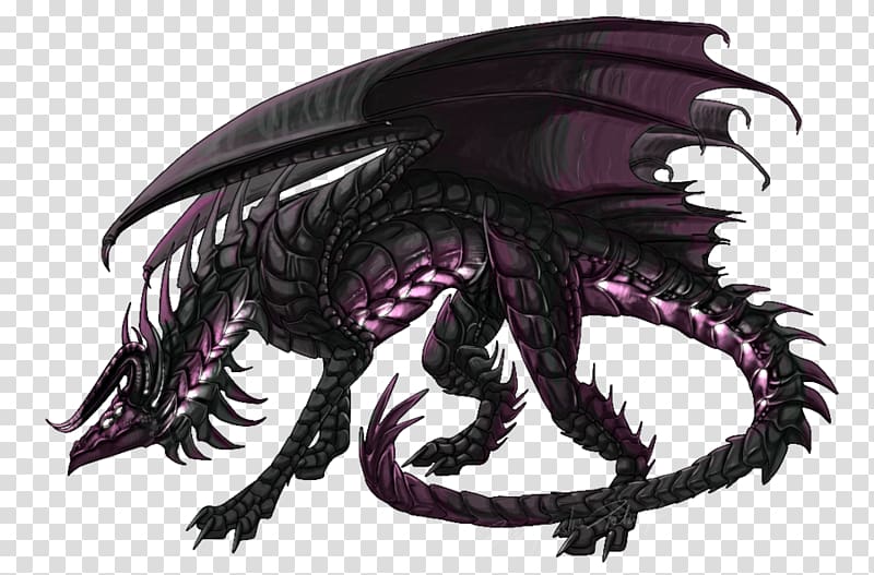 Dragon Purple, chromatic dragons transparent background PNG clipart