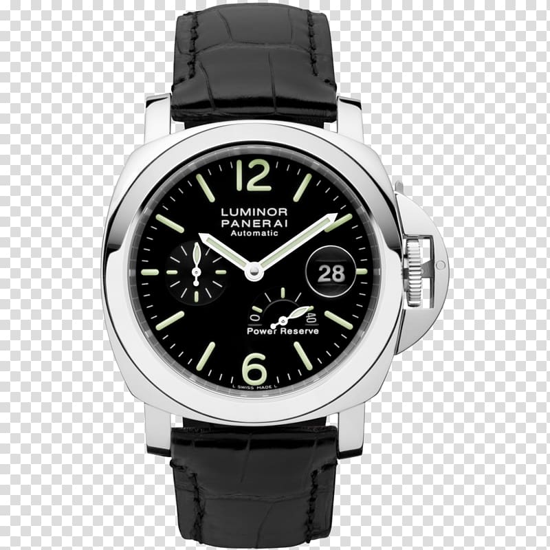 Panerai Men's Luminor Marina 1950 3 Days Strap Radiomir Watch, watch transparent background PNG clipart