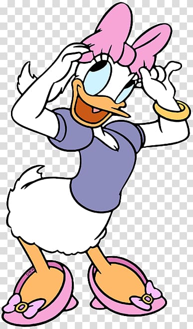 Image Daisy Duck - Mickey Mouse Clubhouse Minnie And Daisy PNG Image With  Transparent Background png - Free PNG Images