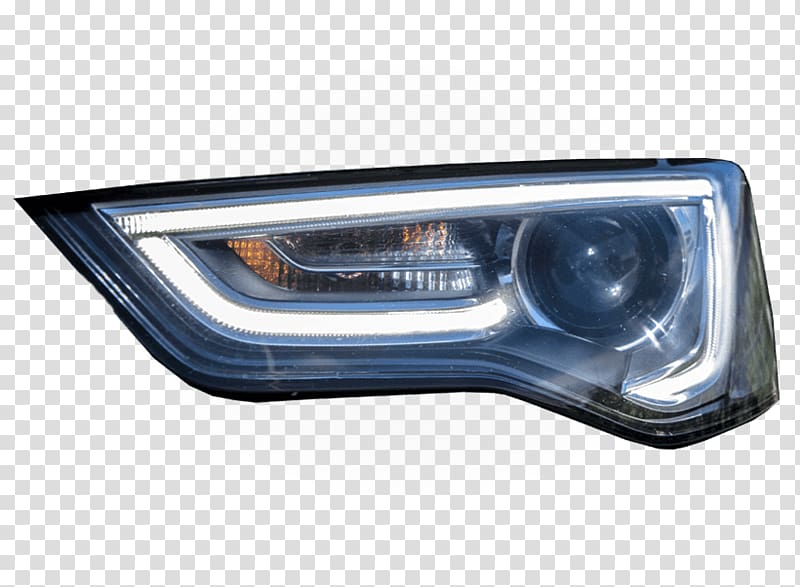 Car Automotive lighting Audi Headlamp, car lights transparent background PNG clipart