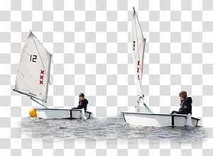 Dinghy sailing Cat-ketch Yawl, sail transparent background PNG clipart thumbnail
