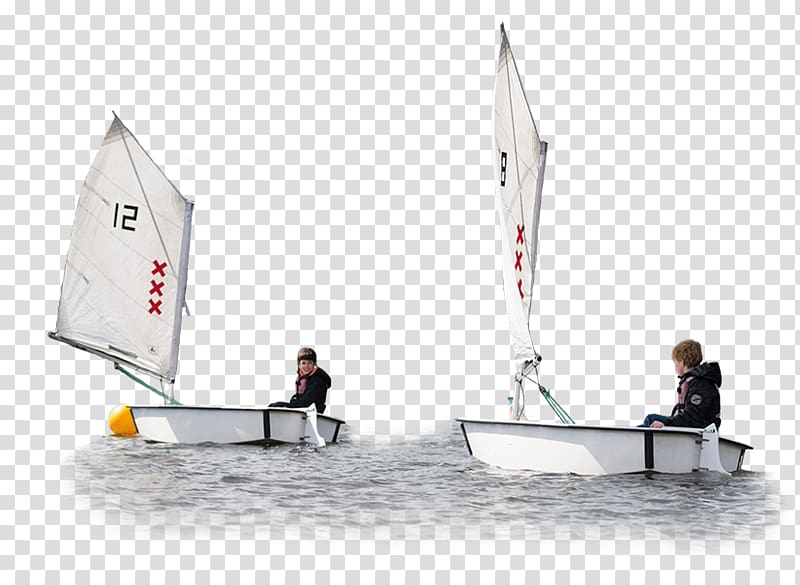 Dinghy sailing Cat-ketch Yawl, sail transparent background PNG clipart