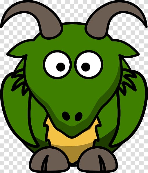 Boer goat Free content , Green Dragon transparent background PNG clipart
