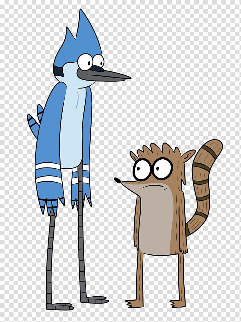 Mammal Bird Character , mordecai and rigby transparent background PNG clipart