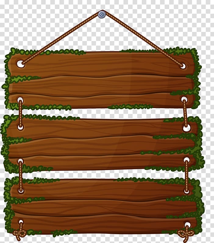 three empty brown hanging board signages illustration, Shape Banner Encapsulated PostScript, Masha and the Bear transparent background PNG clipart